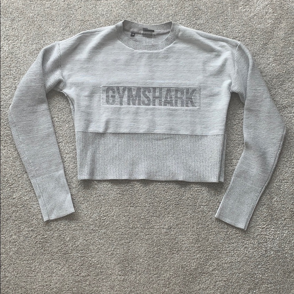 Gymshark Time Out crop sweater NWOT